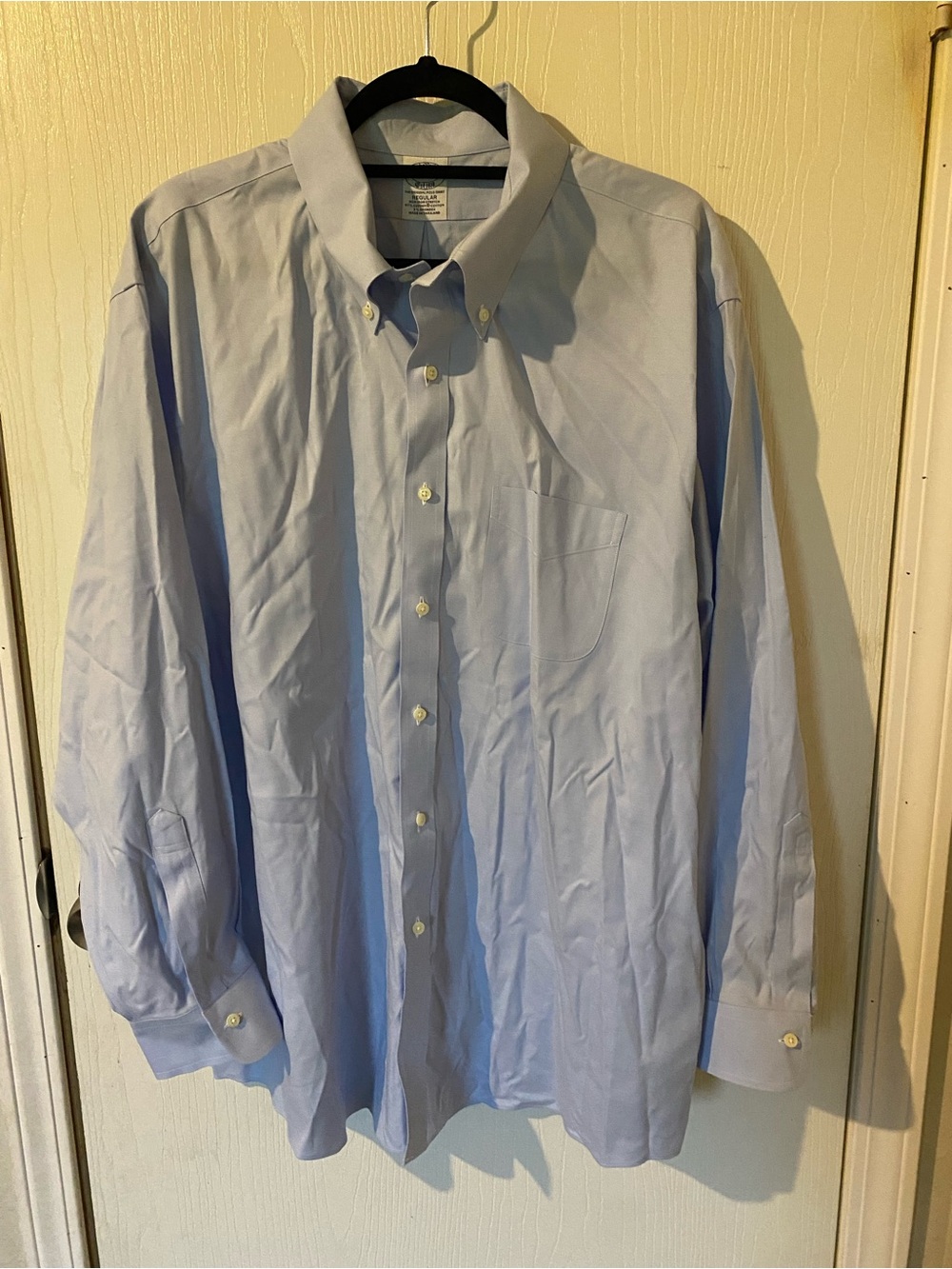 Brooks Brothers Light Blue Button-Down Dress Shirt